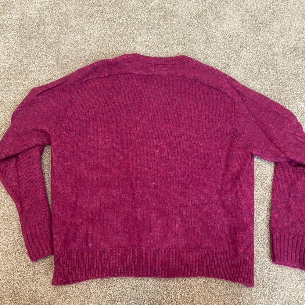 J.Crew Pink Cozy Super-Soft Crewneck Sweater π size M - Picture 6 of 10
